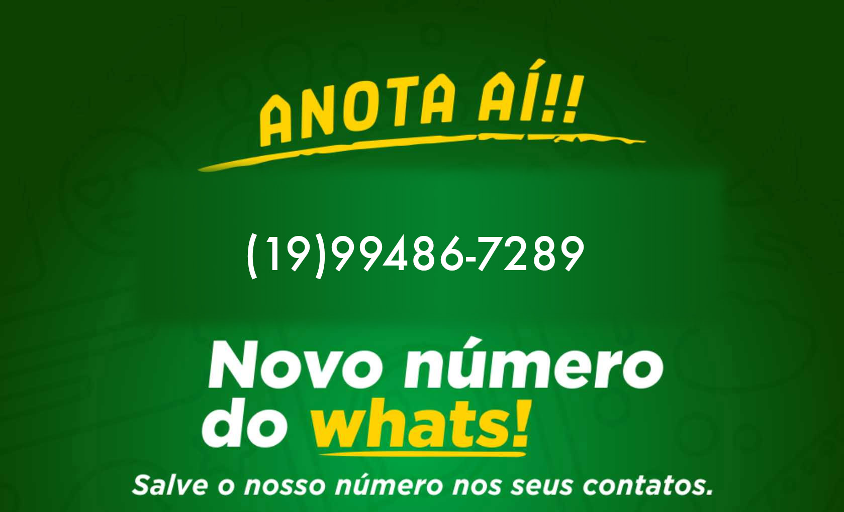 novo whatsapp